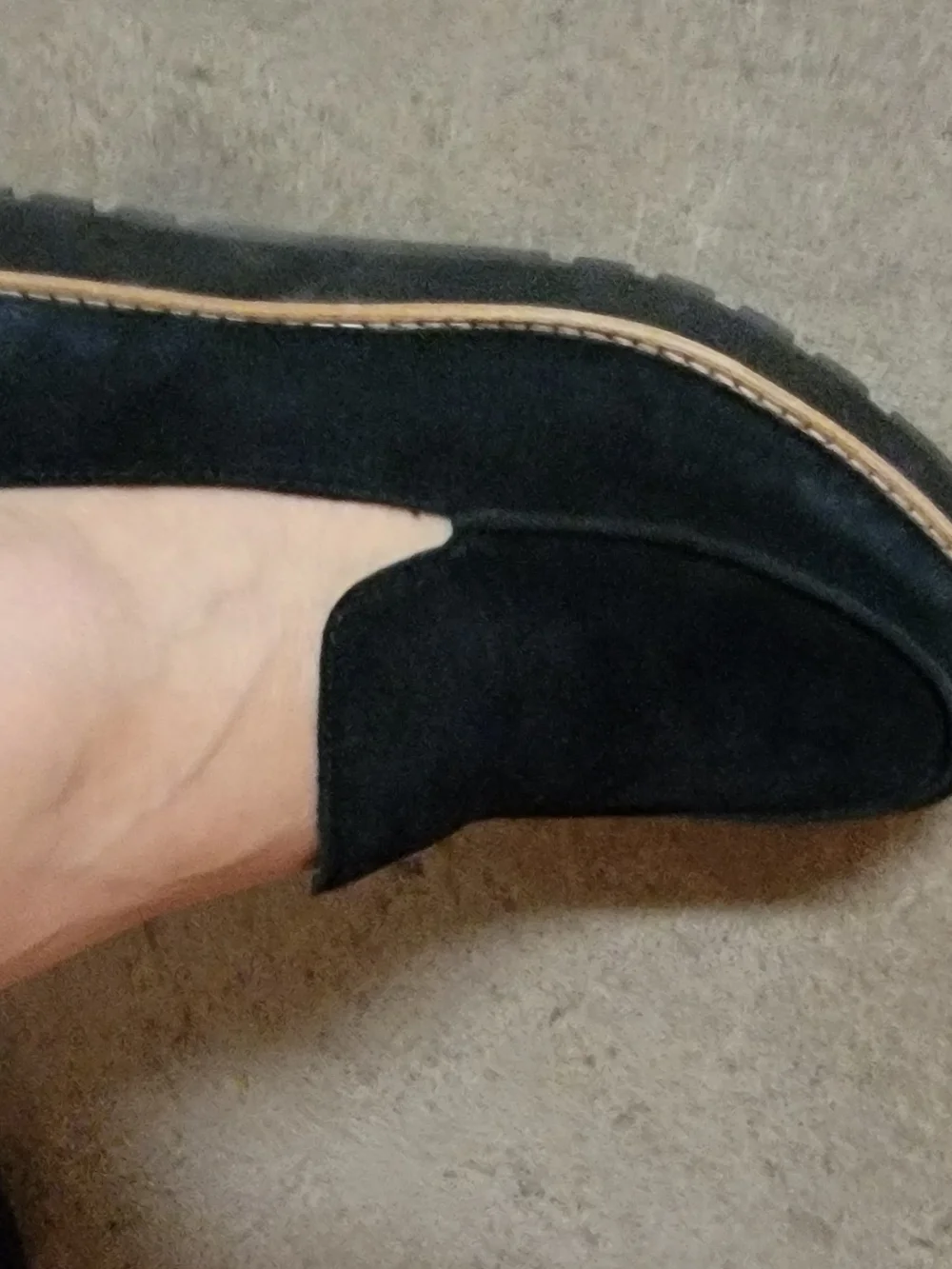 Eileen fisher Black Platform Loafers for Women - Sleek Slip-On Style 8.5